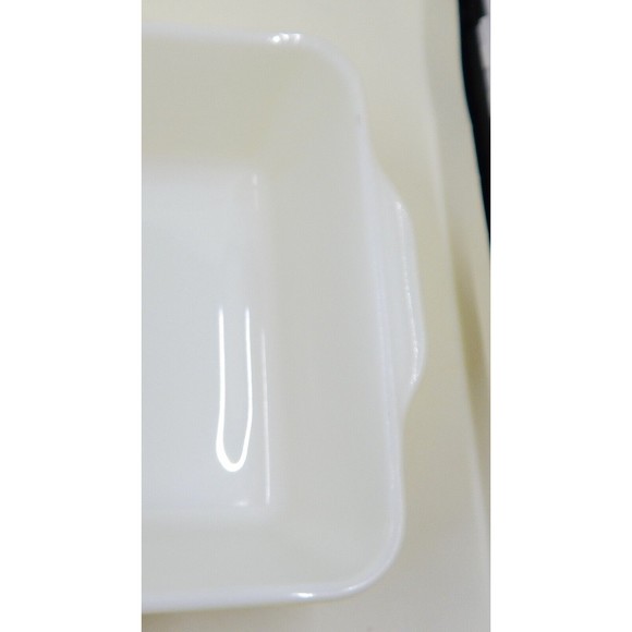 Pyrex Primary Yellow 503-B Refrigerator Dish 503-C Clear Ribbed Lid Handles - Picture 13 of 16
